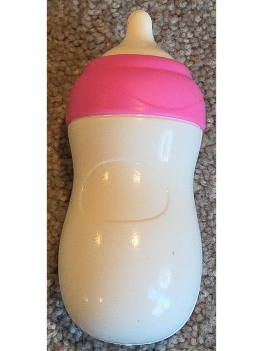 You and Me Ginger Doll Bottle White Pink Top 3.75 Inches